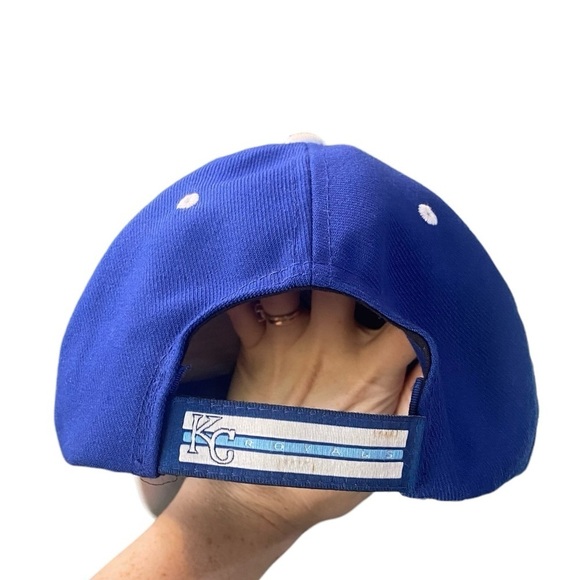 ‘47 Brand MLB Kansas City Royals Blue Embroidered KC Baseball Cap Hat Size O/S - Picture 4 of 8